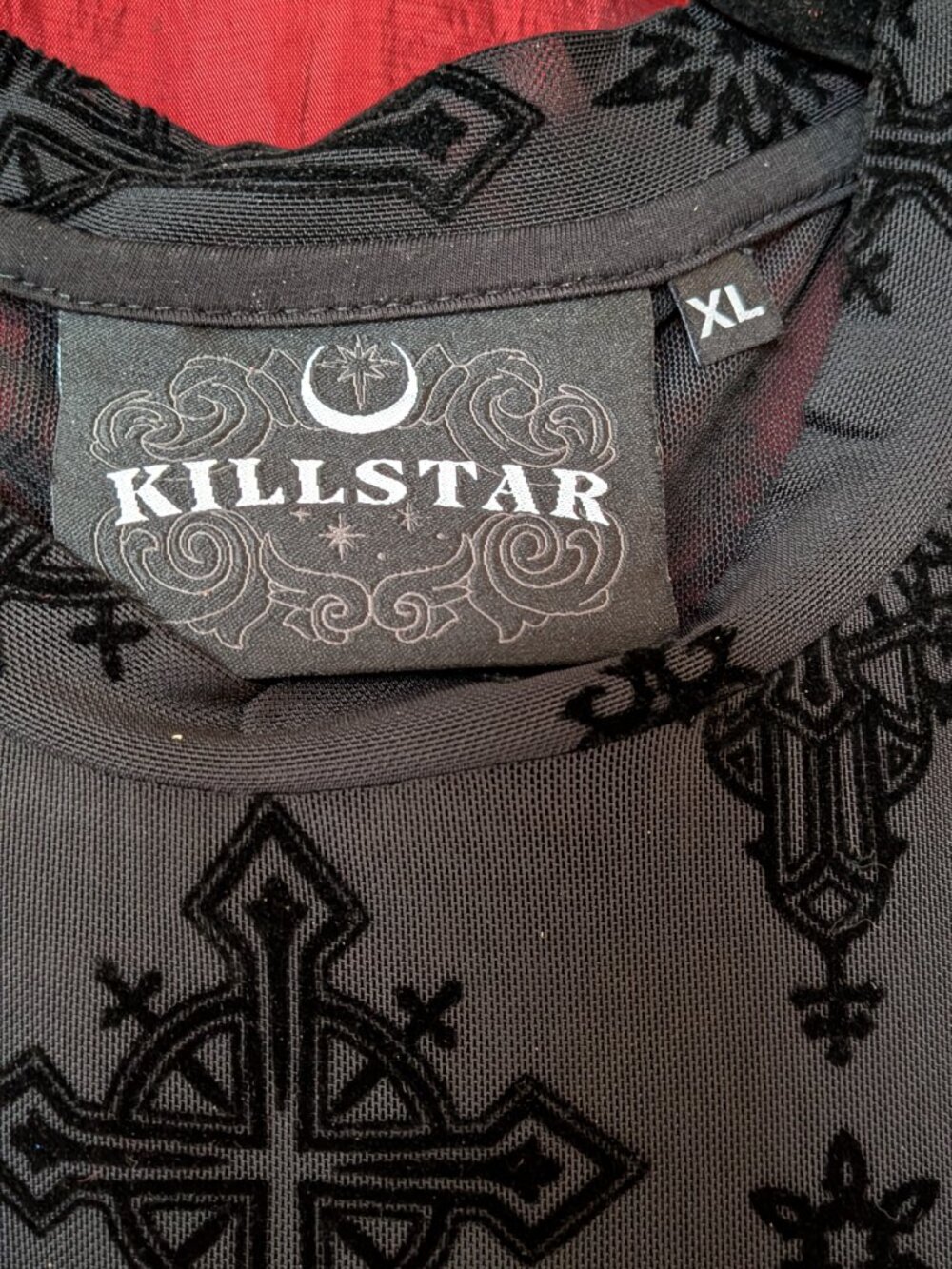 Killstar Alter Mesh Bodycon Dress XL - Picture 6 of 7